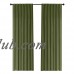 Alcott Hill Cranor Solid Semi-Opaque Outdoor Tab top Single Curtain Panel   
